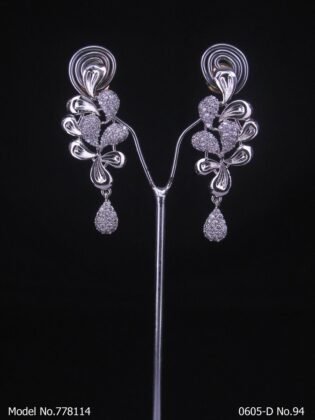 Classic Zircon Earrings