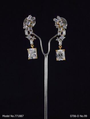 Classic Zircon Earrings
