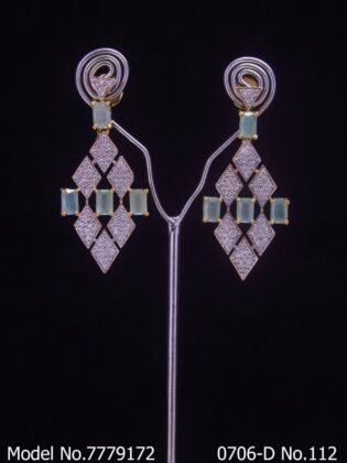 Classic Zircon Earrings
