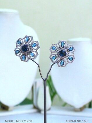 Cubic Zirconia Non-Dangling earrings